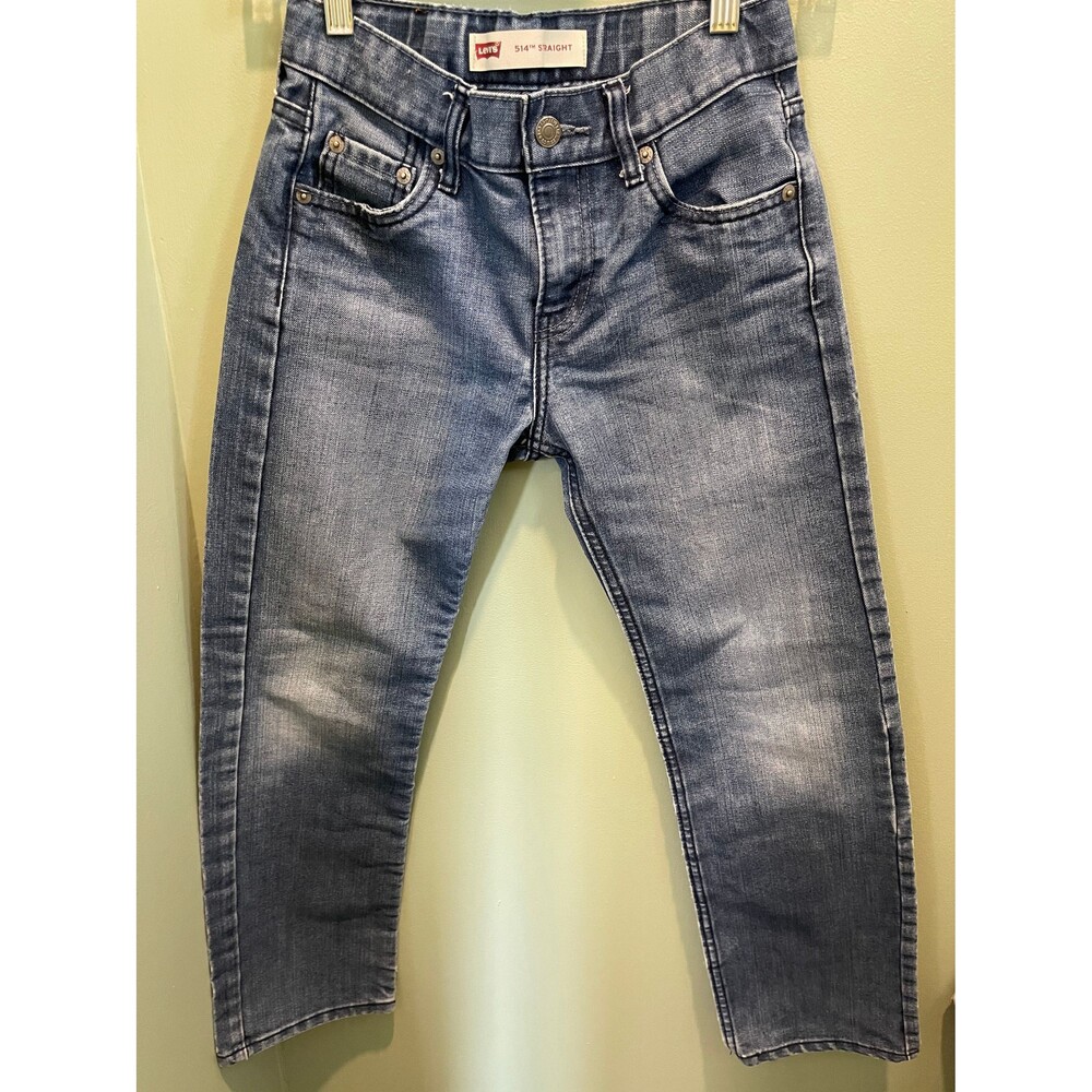 Levi Strauss 514 straight jeans.  Size 25W 25L